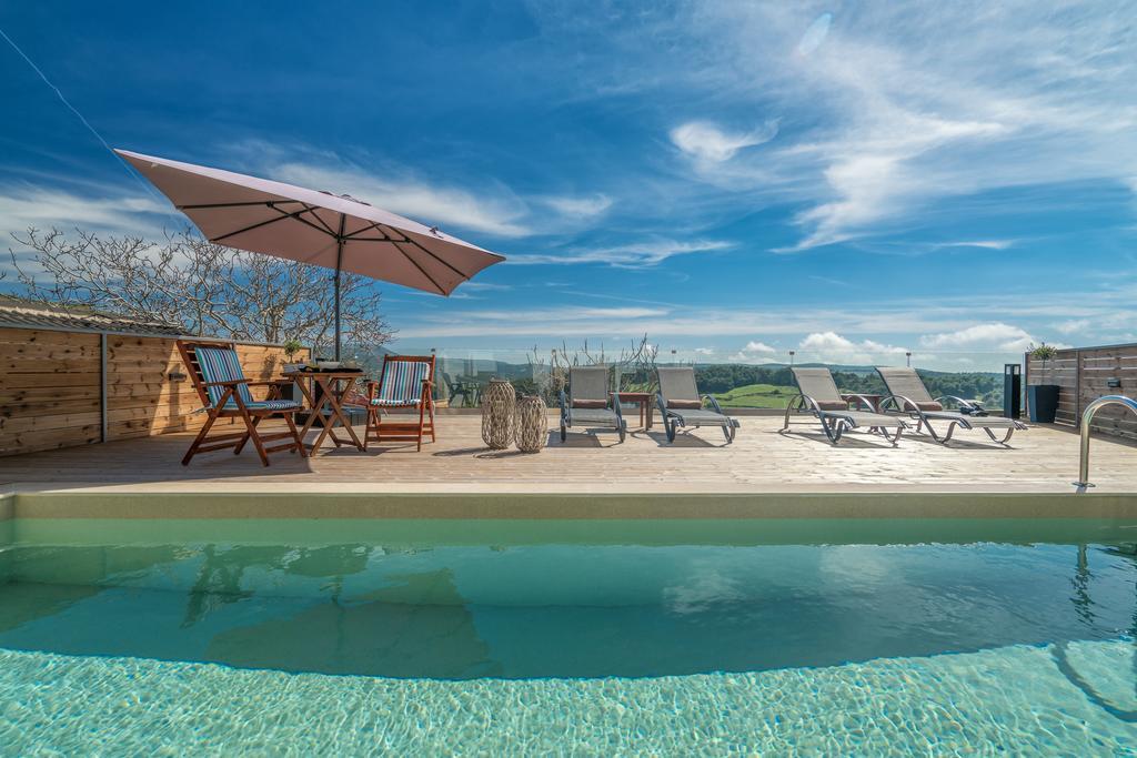 Villa Tramonto With Private Heated Pool, By Zantewize Volímai Exterior foto